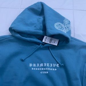 Blue/White Hoodie ,Size Small ,Brand New